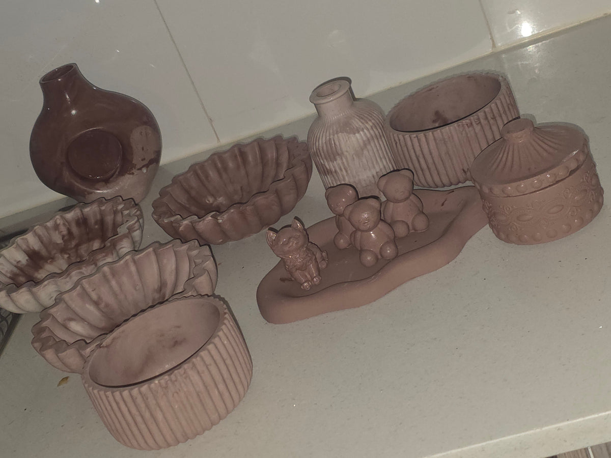 Earth & Amber Collection – Warm Brown Range