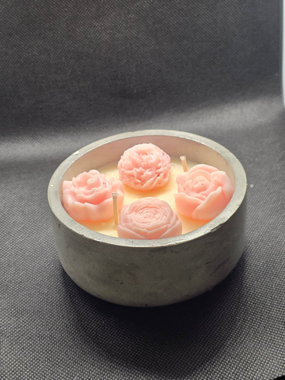 Bergamot & White Patchouli Concrete Floral Candle