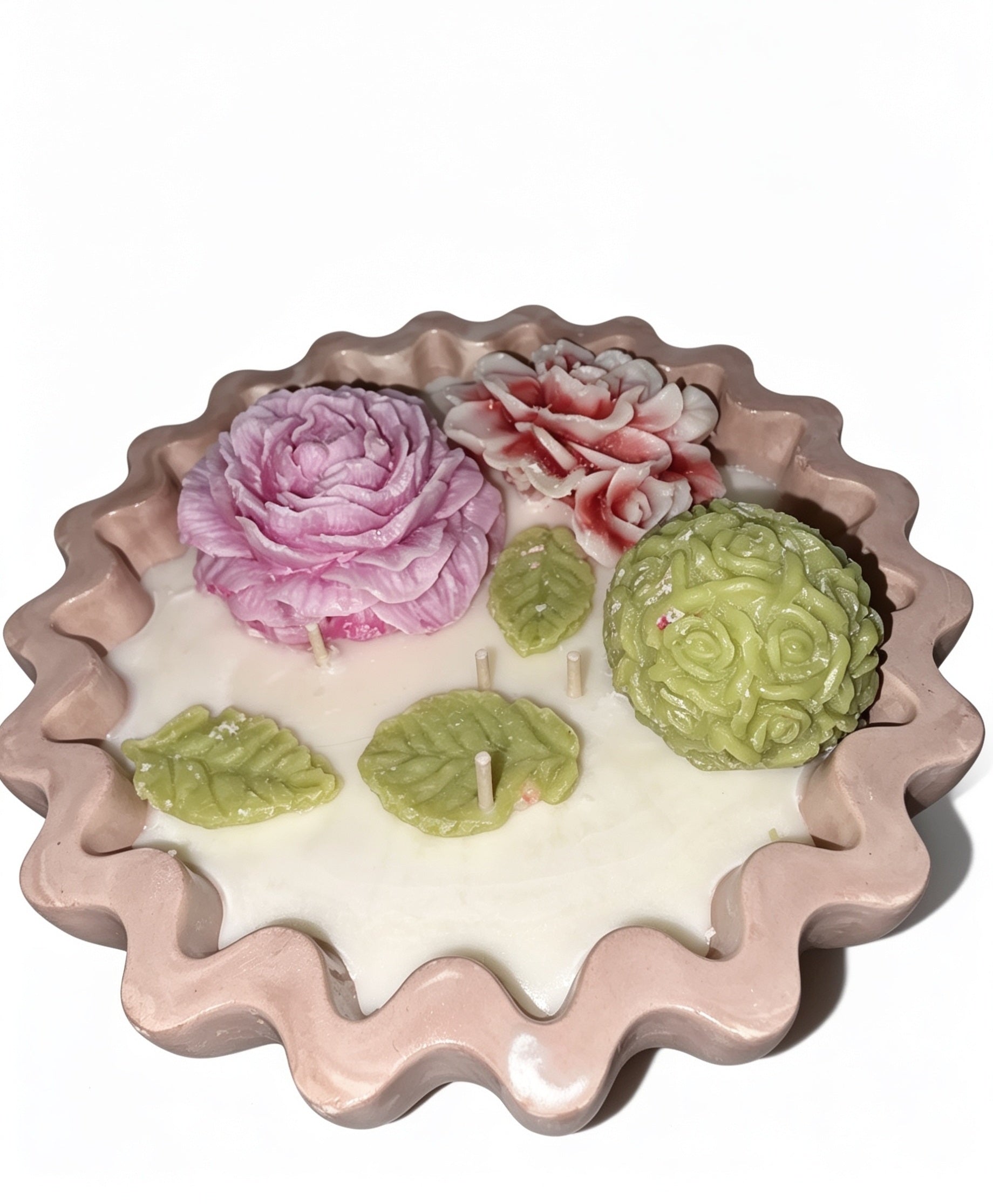 Bergamot & White Patchouli Garden Platter Candle